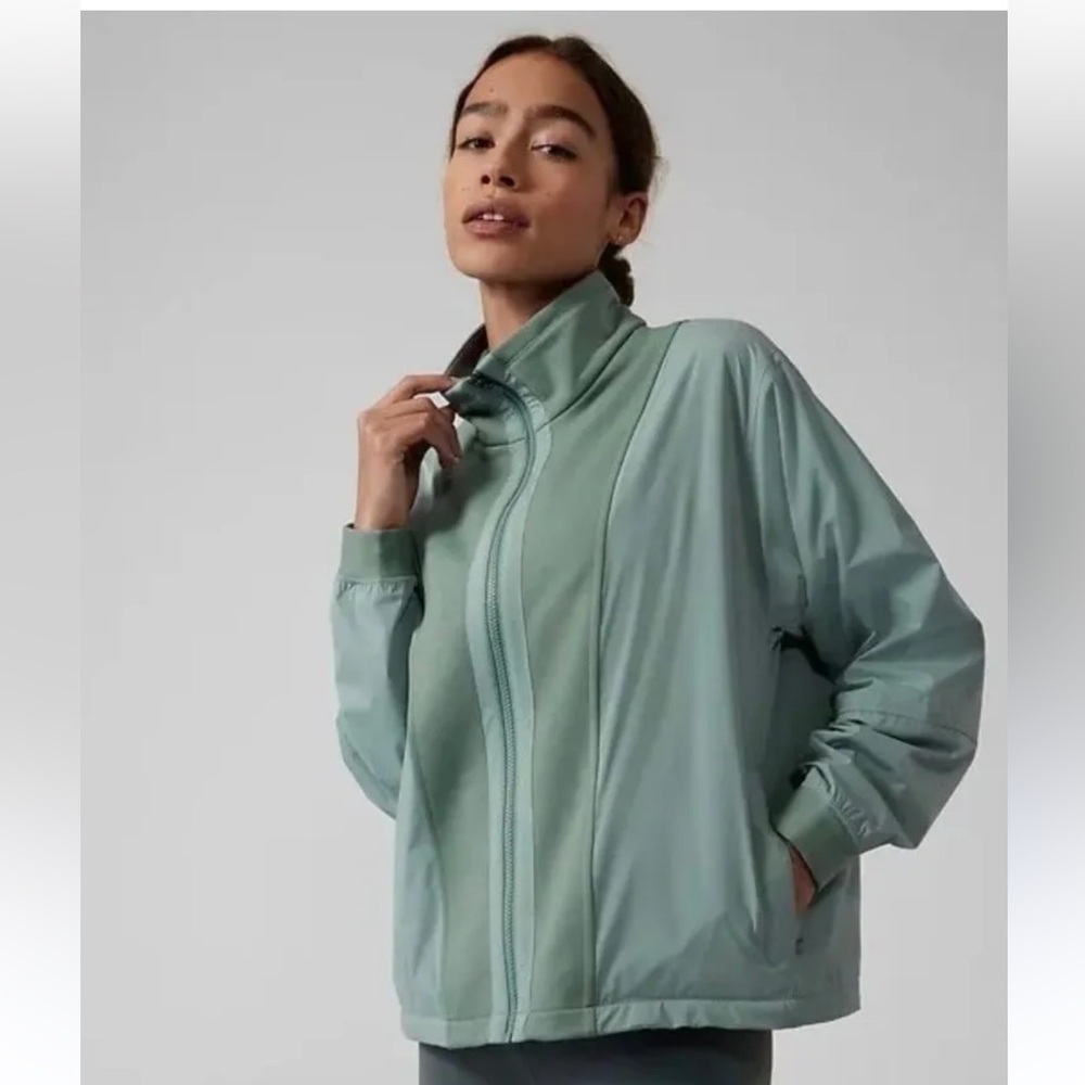 Athleta Evolve Hybrid Fleece Jacket